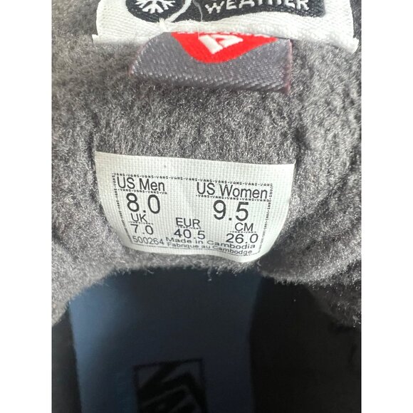 Vans Ultrarange Exo Hi MTE Cold Weather Mens 8 Womens 9.5 Shoes Grey Suede - Picture 5 of 16